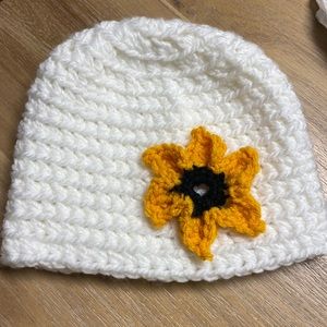 Hand crocheted hat